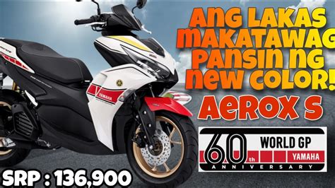 2021 Yamaha Aerox 155 S 60th Anniversary Edition Super Ganda Ng Color