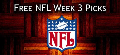 Free sports picks daily from the best handicappers in the world on free picks nation. Free NFL Week 3 Picks - Vegas Experts | Neo Sports Insiders