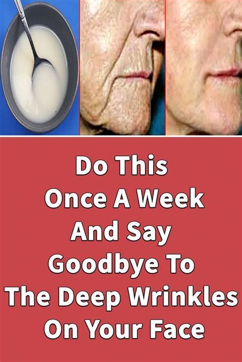 With This Natural Method You Can Easily Remove Deep Wrinkles On The Face Naturally That