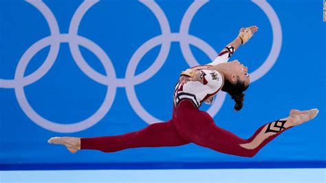 Germanys Gymnasts Wear Body Covering Unitards Rejecting