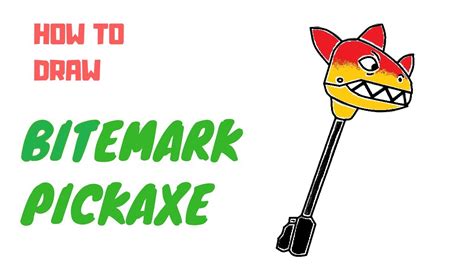 Follow along with us and learn how to draw fortnite bitemark pickaxe. HOW TO DRAW BITEMARK PICKAXE | FORTNITE
