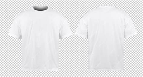 T Shirt Mockup Front And Back Sides Royalty Free Vector Vlrengbr