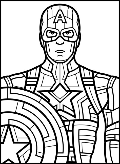 Download free coloring pages png with transparent background. Marvel • Official Art Showcase on Behance