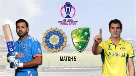 icc men s cricket world cup 2023 india vs australia match preview head to head and streaming