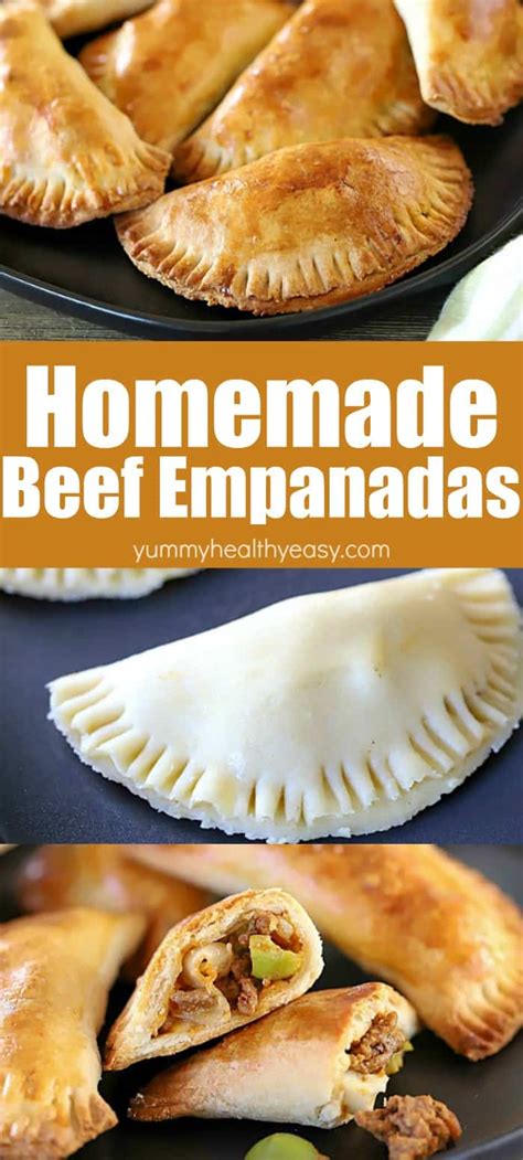 Homemade Beef Empanadas Yummy Healthy Easy