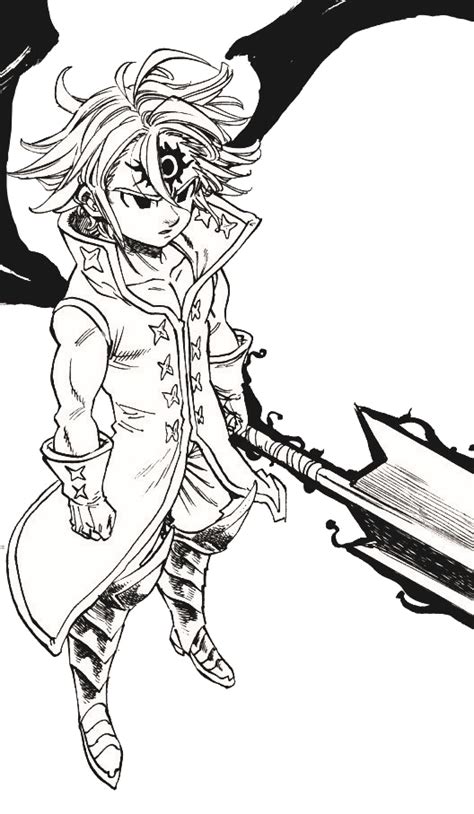 Meliodas Vs Battles Wiki Fandom Anime Character Drawing Manga