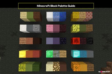 Obsesión Electrodo Alrededor Best Minecraft Block Combinations Entre