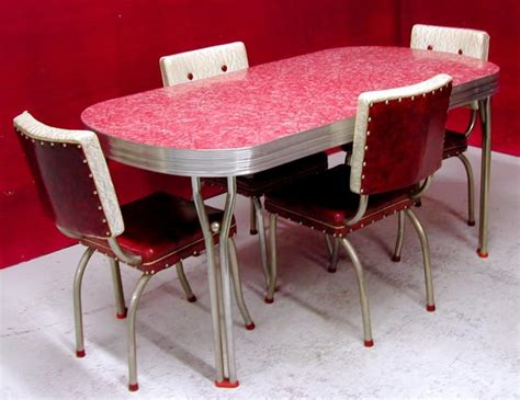 Chrome And Formica Dining Sets 1950 S Ca 1950s Dining Chairs High