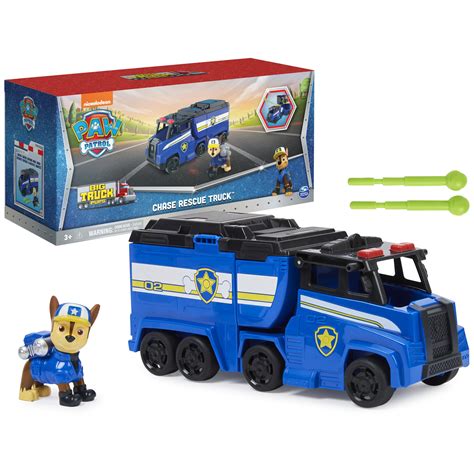 Paw Patrol Big Truck Pups Chase Transforming Toy Trucks With
