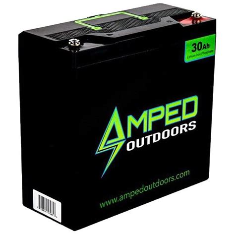 Amped Outdoors 30ah Lithium Lifepo4 Battery Lithium Battery