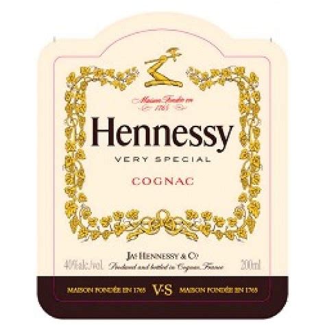 Hennessy Label Template Printable Svg