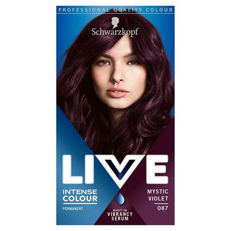 Live Intense Colour 087 Mystic Violet Hair Dye £65 Compare Prices