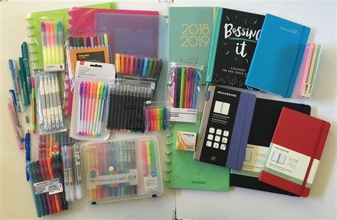 Europe Stationery Haul All About Planners