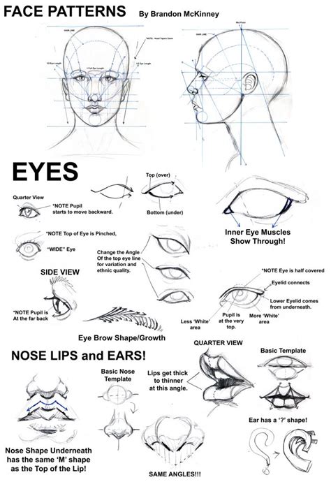 How To Draw A Face Drawing People Art Tutorials Drawings