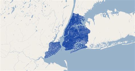 City Of New York Census Tracts 2010 GIS Map Data City Of New York
