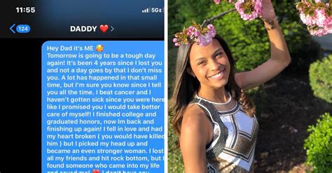 woman texts deceased father s phone and receives an emotional response