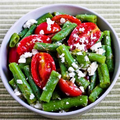 Green Bean Tomato Feta Salad Kalyn S Kitchen