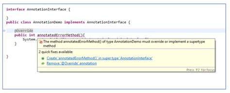 Use Of Override Annotation In Java How To Use Override Annotation