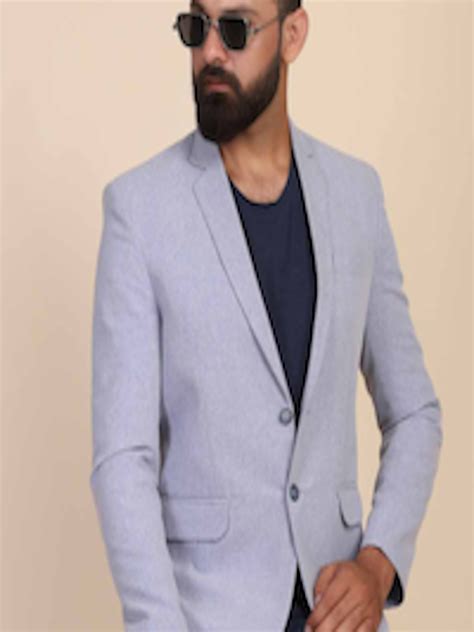 Buy Tahvo Men Slim Fit Single Breasted Blazer Blazers For Men