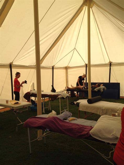 6x9m Massage Tent Honeycomb Marquees