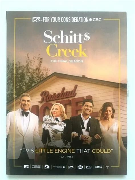 Schitts Creek Season 6 Fyc Dvd Complete Episodes 2021 Golden Globe