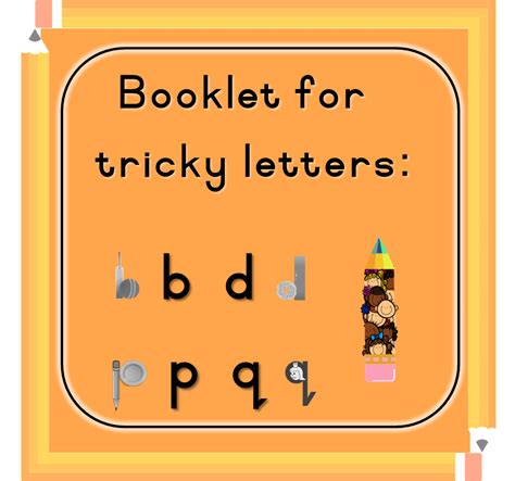 Tricky Letters B D P And Q Help With Reversals Booklet And Posters