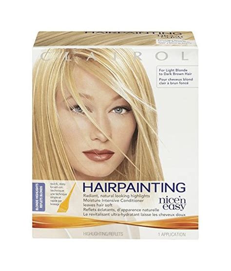 L'oréal paris hair color + hair highlights 6.1 light ash brown. Clairol Nice And Easy Hair Painting Blonde Hair Highlights ...