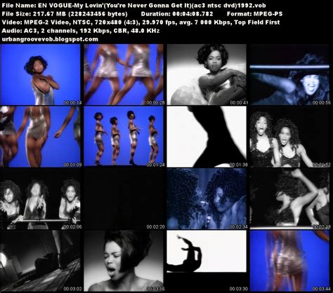 En Vogue My Lovin You Re Never Gonna Get It - Urban Groove Vob Collection: En Vogue - My Lovin'(You're Never Gonna