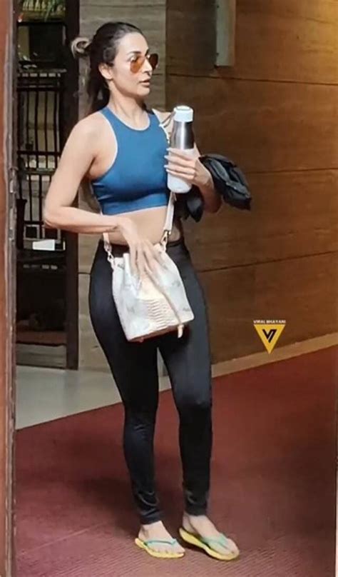 Malaika Arora Looks Hot And Stunning In Her Latest Gym Outfit Photos