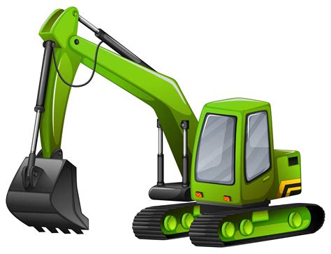 Excavator Vector Image