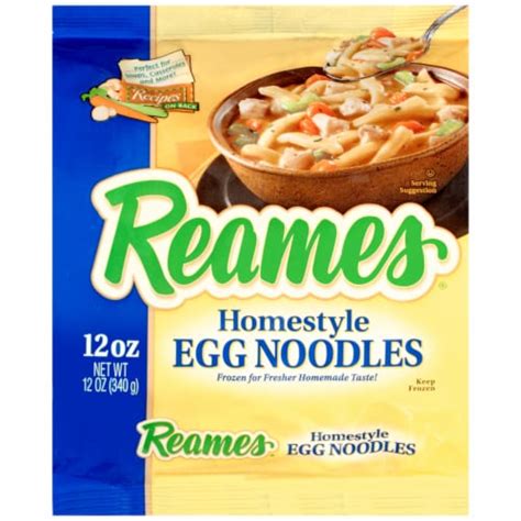 Reames Frozen Homestyle Egg Noodles 12 Oz Fred Meyer