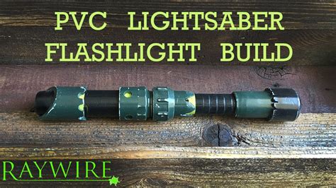 Not all flashlights are suitable for a lightsaber hilt, but i found one that was really good. How To Make A PVC Lightsaber Flashlight | Lightsaber, Star ...