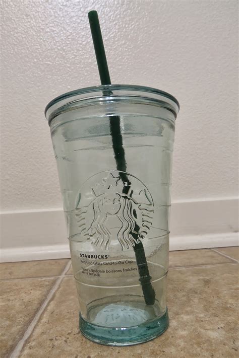 Starbucks Haul My New Tumbler Starbucks® Recycled Glass Cold Cup It Has Grown On Me