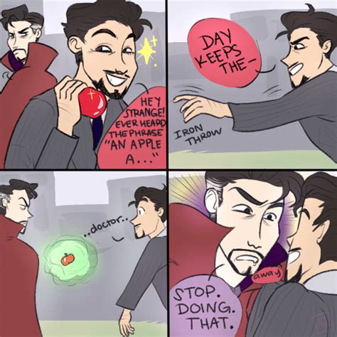Tony Dont Throw Apples At People You Dont Want To Marry