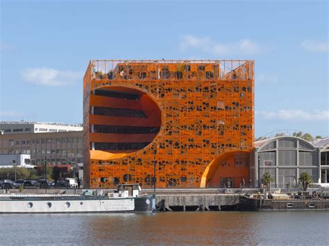 The Orange Cube By Jakob Macfarlane Lyon France Architectural Review