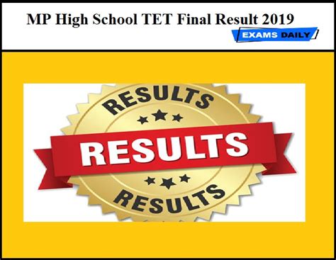 Mp High School Tet Final Result 2019 Released Download Now