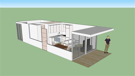 Container House 3d Warehouse