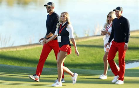 Dustin Johnson Says He Gets Yelled At By Paulina Gretzky For Hitting