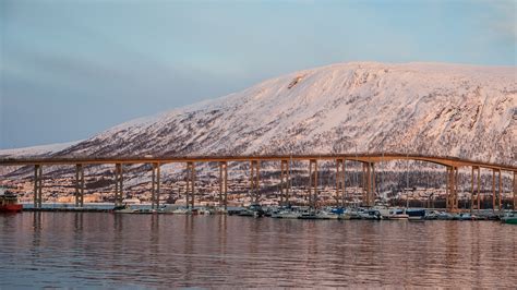 1920x1080 Resolution Norway Tromso Bridge 1080p Laptop Full Hd