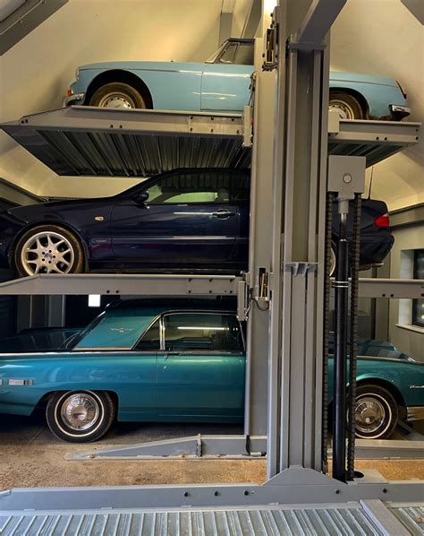 Cartland Triple Car Parking Lift Strongman Lifts