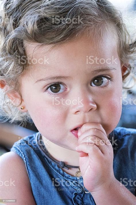 Serious Little Girl Stock Photo Download Image Now 2 3 Years