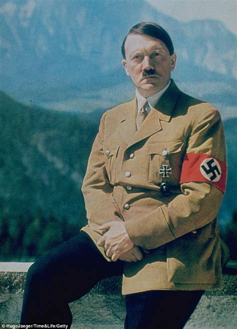 rare colour pictures of hitler by personal photographer hugo jaeger daily mail online