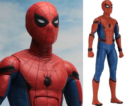 Spider Man Homecoming 14 Scale Action Figure By Neca