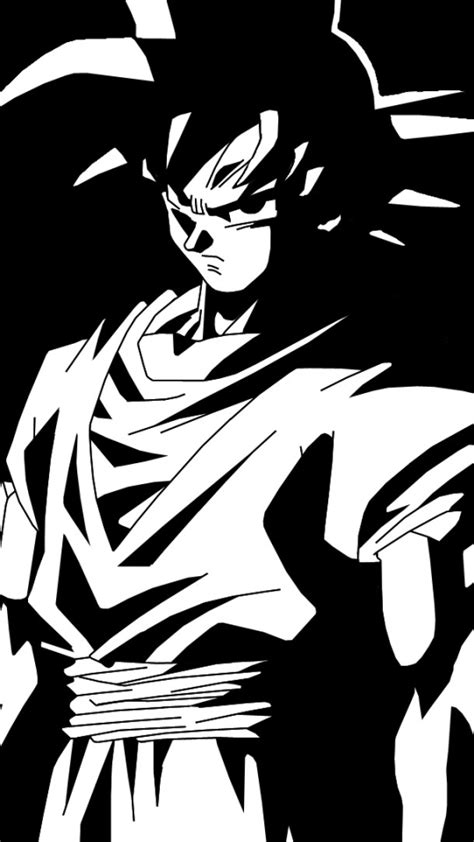 Dragon Ball Z Black And White Wallpapers Posted By Ryan Peltier