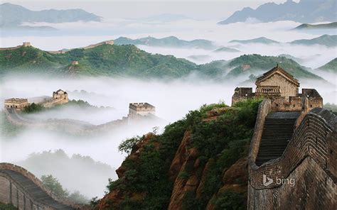 Chinese Ancient Great Wall Bing Theme Hd Wallpaper Peakpx