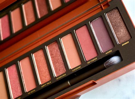 Urban Decay Naked Heat Palette Full Review And Swatches Miss My XXX Hot Girl