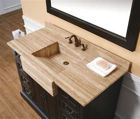 Get free shipping on qualified bathroom vanity tops or buy online pick up in store today in the bath department. Integrated Stone Sinks - Bathroom Vanities With A Stylish ...