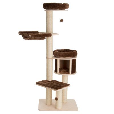 The natural wood platforms are very secure and stable. Natural Paradise Cat Tree - XL Compact | Great deals at ...