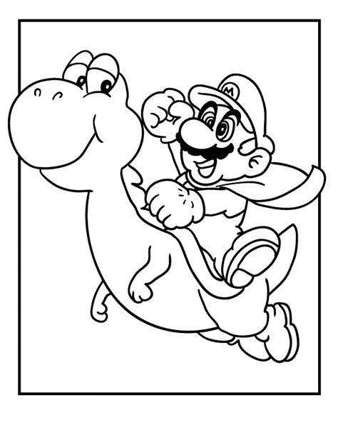 Kids love filling the coloring sheets of. Free Printable Mario Coloring Pages For Kids | Mario ...