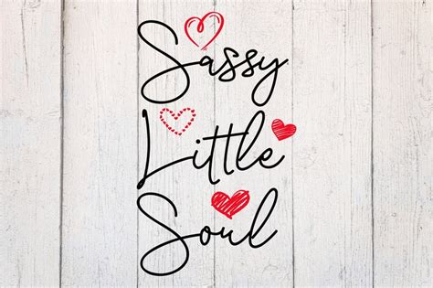 Sassy Svg Hearts Svg Cute Svg Sassy Cut File Dxf Download Etsy